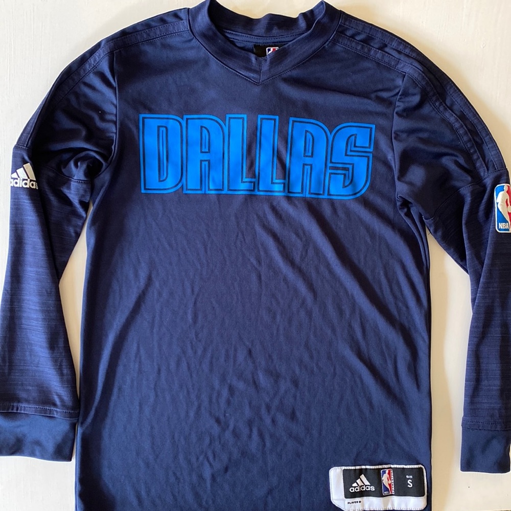Adidas DALLAS MAVERICKS Long Sleeve Shirt